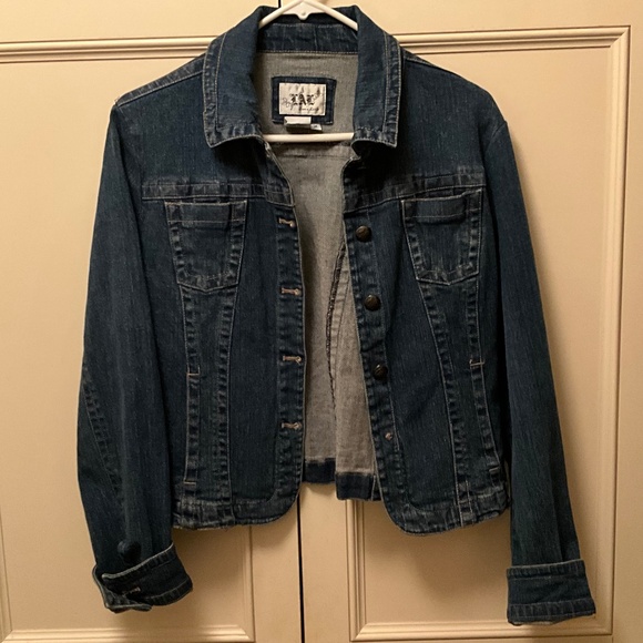 Jackets & Blazers - Funky Jean Jacket Size M